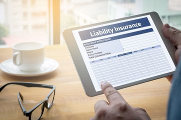 General Liability Insurance Form Filled on Tablet in Carrollwood, FL